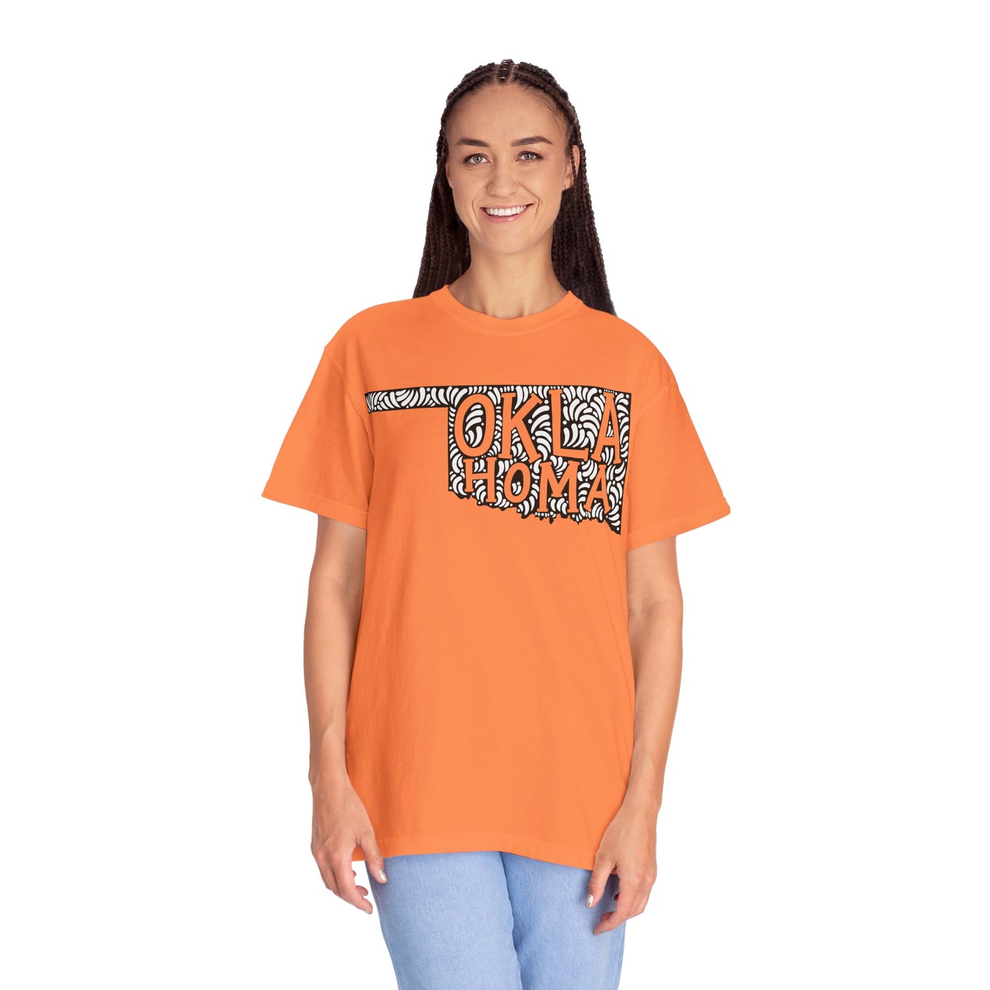 Oklahoma "Woodcut Series" T-Shirt - 14 Colors in 7 Sizes Available!