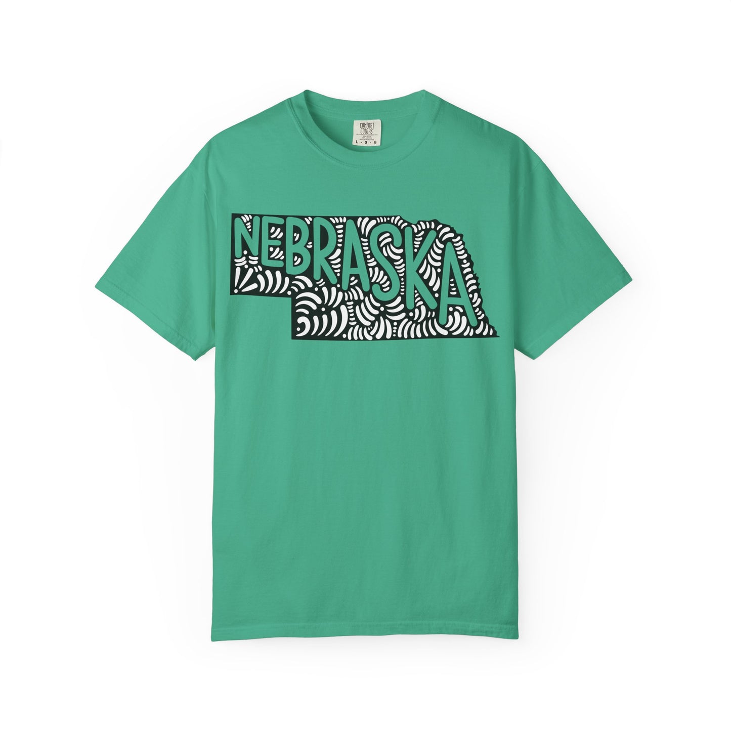 Nebraska "Woodcut Series" T-Shirt - 14 Colors in 7 Sizes Available!
