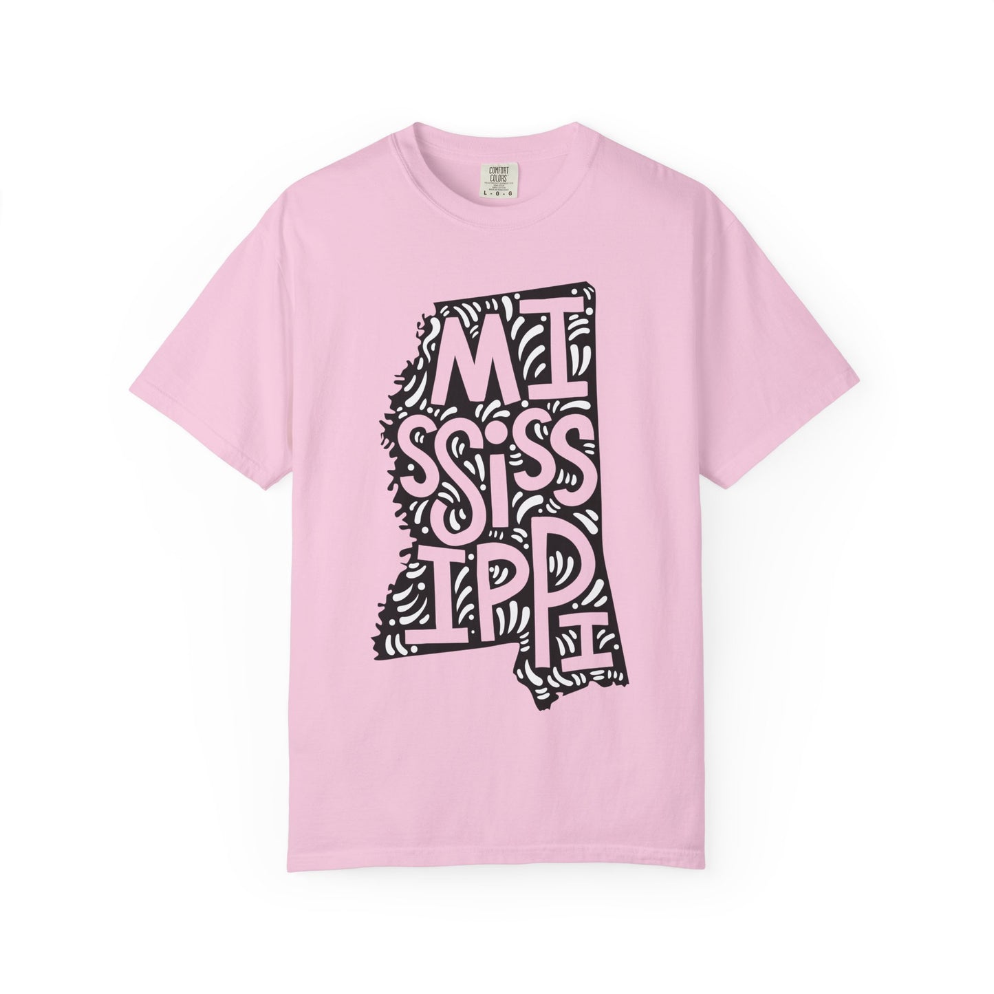 Mississippi "Woodcut Series" T-Shirt - 14 Colors in 7 Sizes Available!