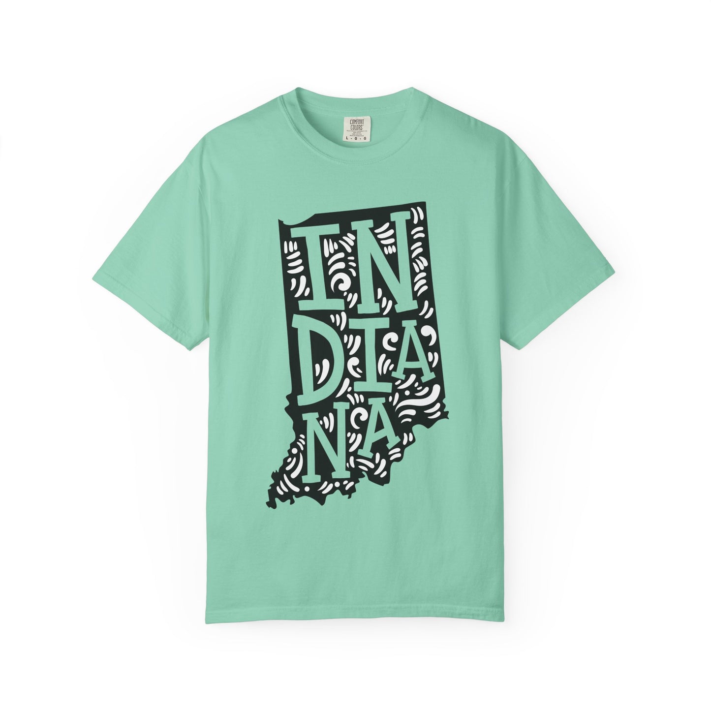 Indiana "Woodcut Series" T-Shirt - 14 Colors in 7 Sizes Available!