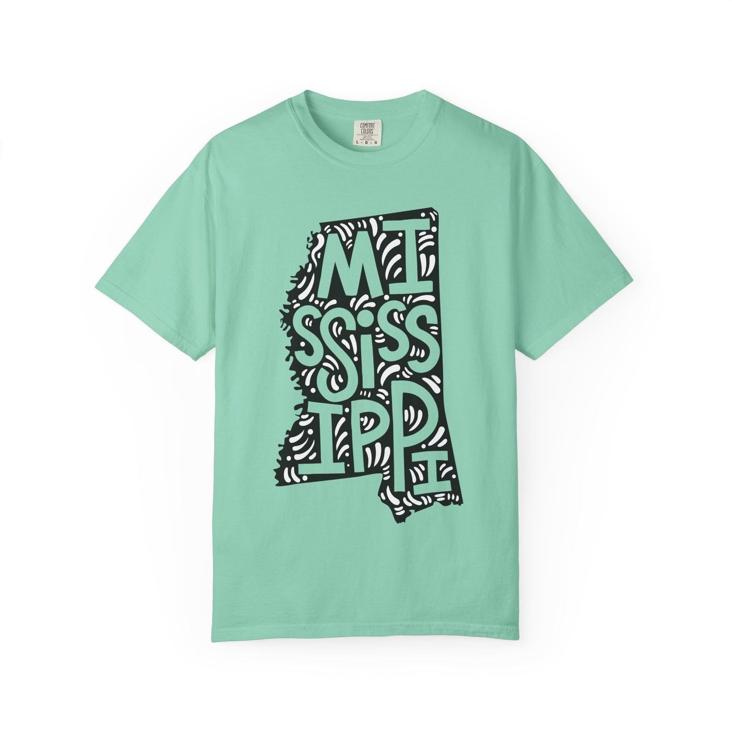Mississippi "Woodcut Series" T-Shirt - 14 Colors in 7 Sizes Available!
