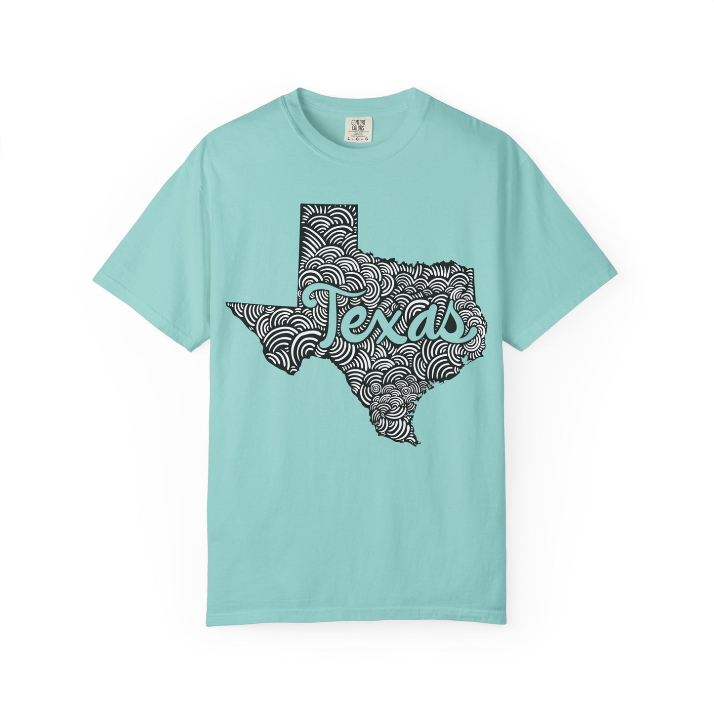 Texas "Woodcut Series" T-Shirt - 14 Colors in 7 Sizes Available!
