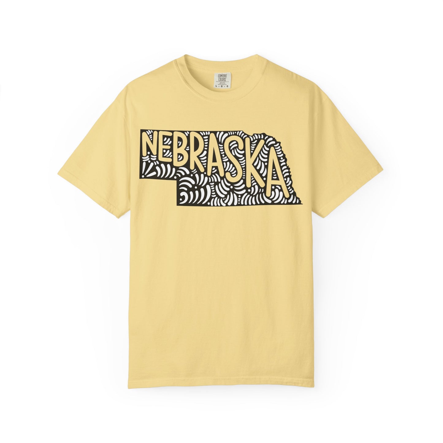 Nebraska "Woodcut Series" T-Shirt - 14 Colors in 7 Sizes Available!