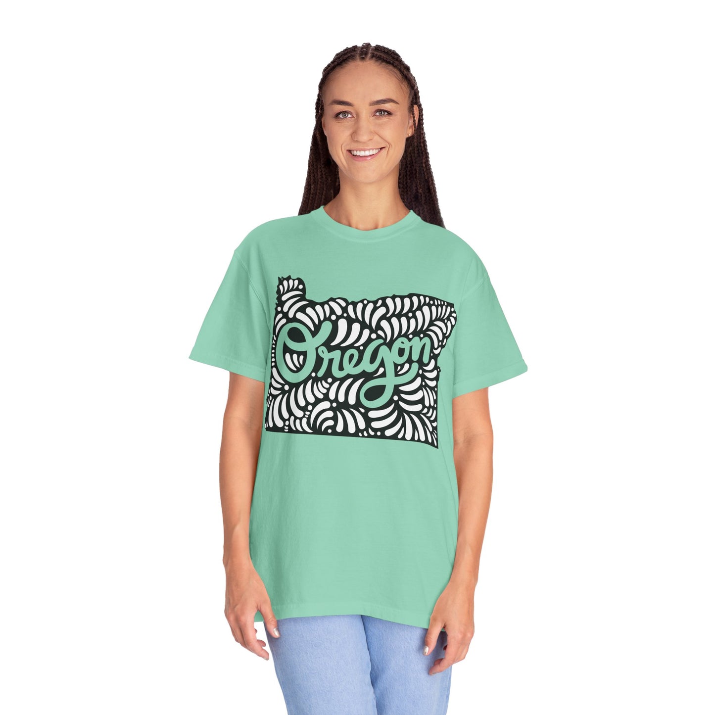 Oregon "Woodcut Series" T-Shirt - 14 Colors in 7 Sizes Available!