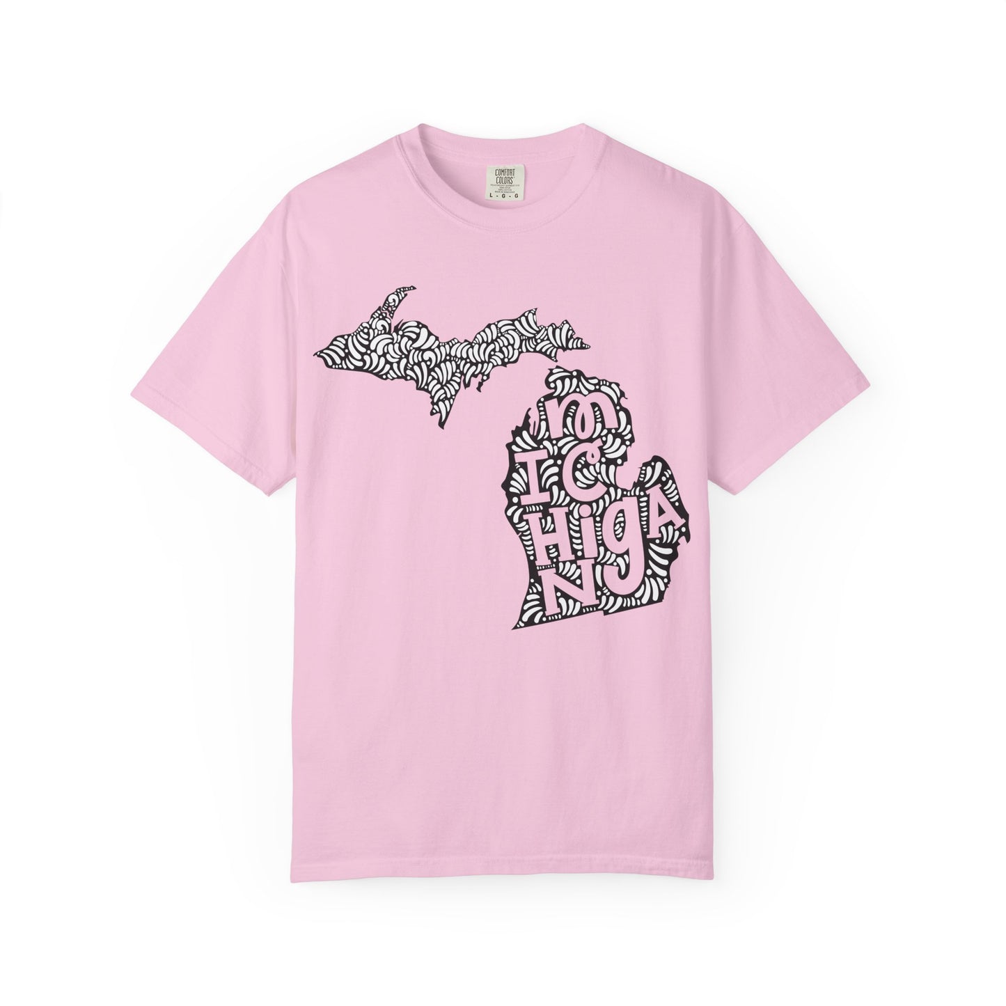 Michigan "Woodcut Series" T-Shirt - 14 Colors in 7 Sizes Available!