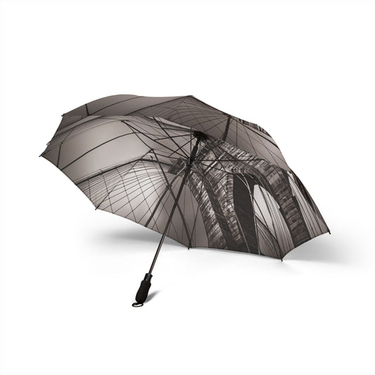 Vintage Brooklyn Bridge New York City 48" Semi-Automatic Foldable Umbrella