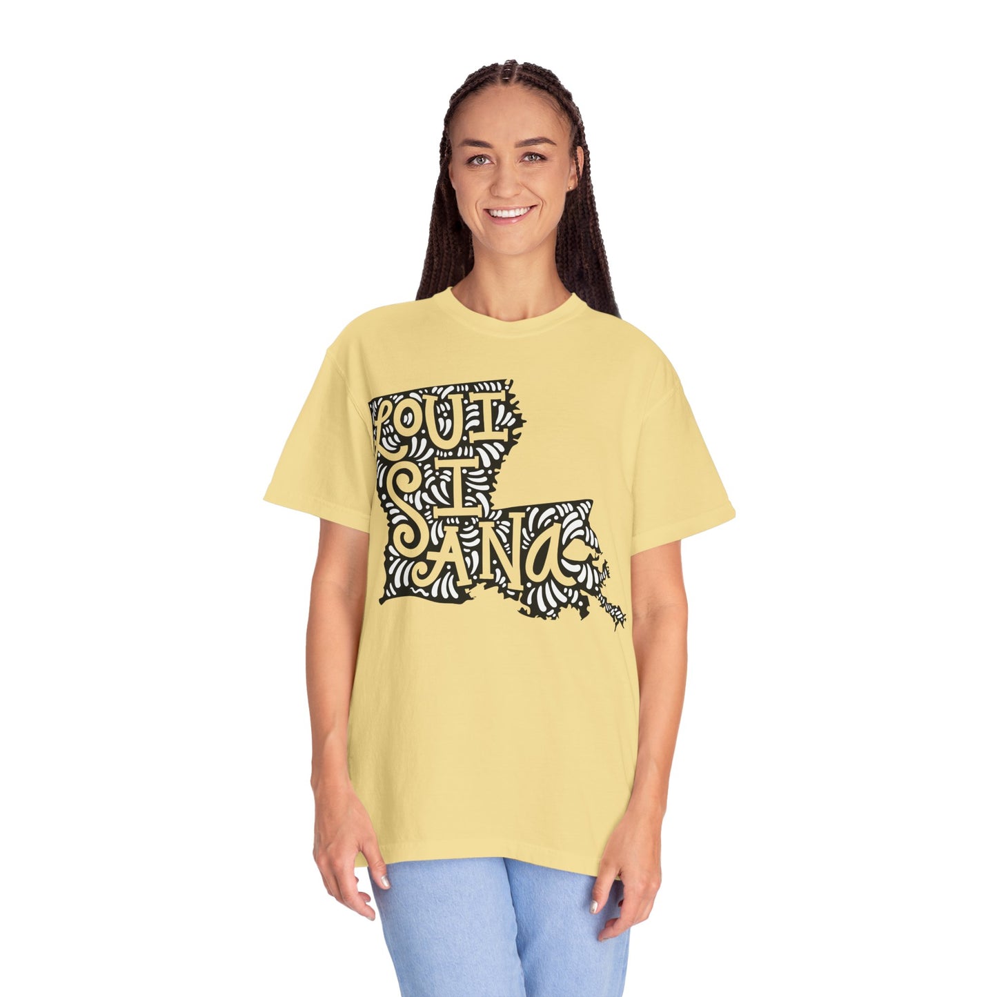 Louisiana "Woodcut Series" T-Shirt - 14 Colors in 7 Sizes Available!