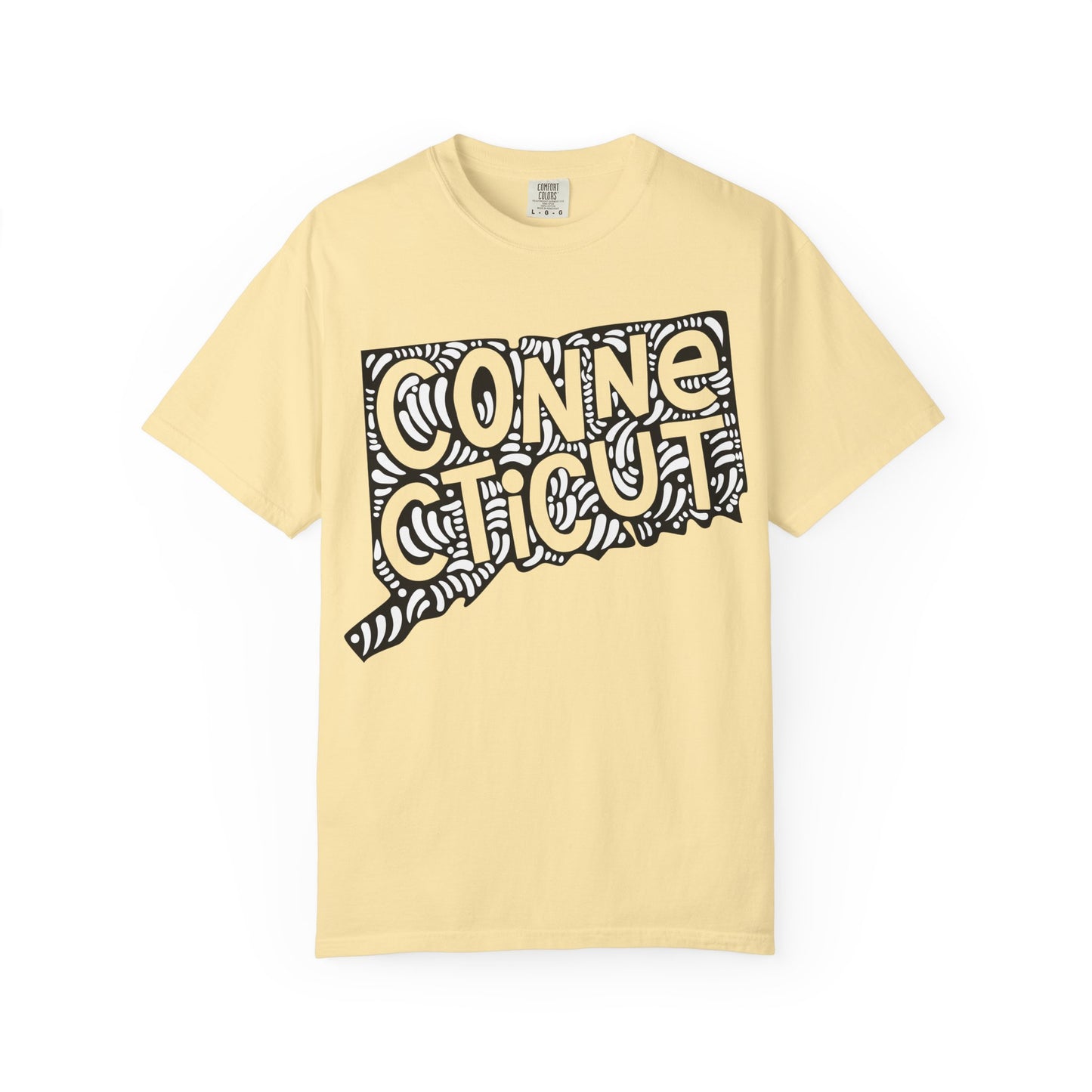Connecticut "Woodcut Series" T-Shirt - 14 Colors in 7 Sizes Available!