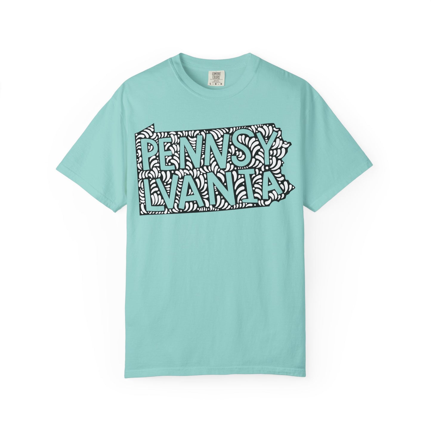 Pennsylvania "Woodcut Series" T-Shirt - 14 Colors in 7 Sizes Available!