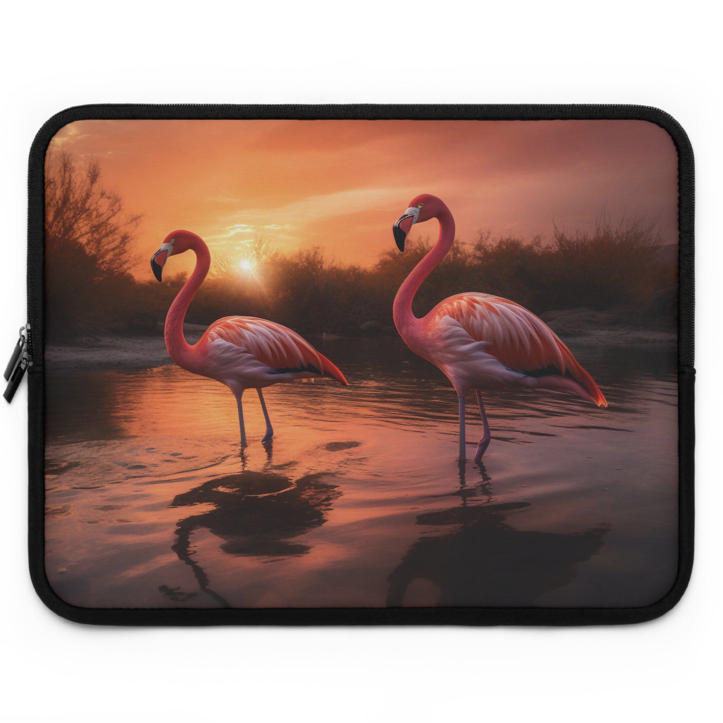 Two Flamingos Laptop Sleeve - Available in 5 Sizes!