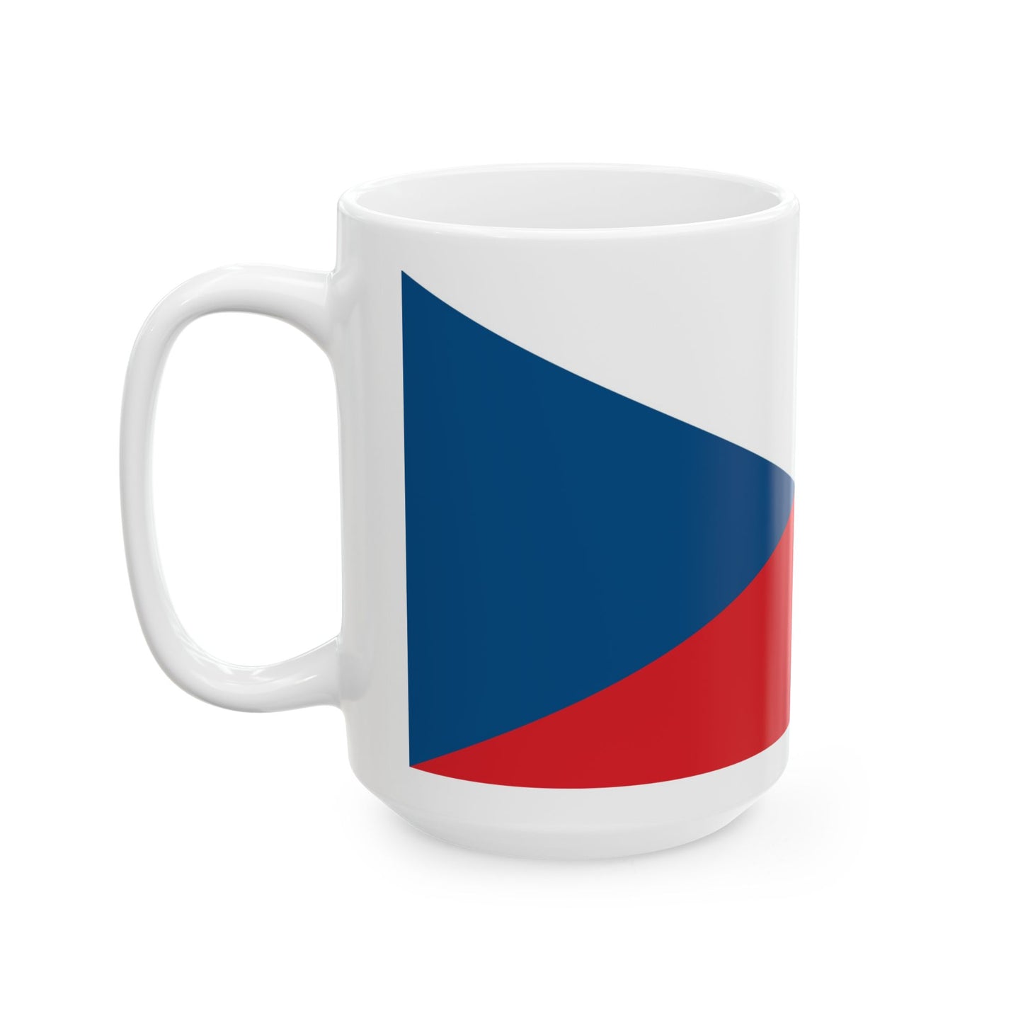 Czech Republic Flag Ceramic Mug - Available in 11oz & 15oz