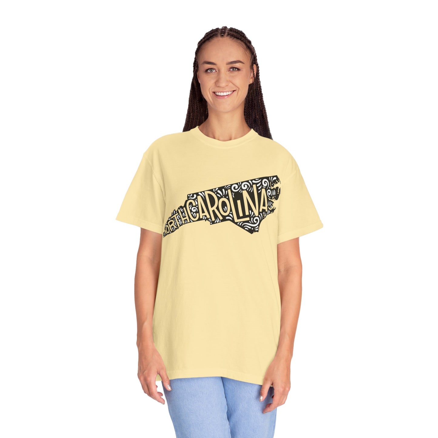North Carolina "Woodcut Series" T-Shirt - 14 Colors in 7 Sizes Available!