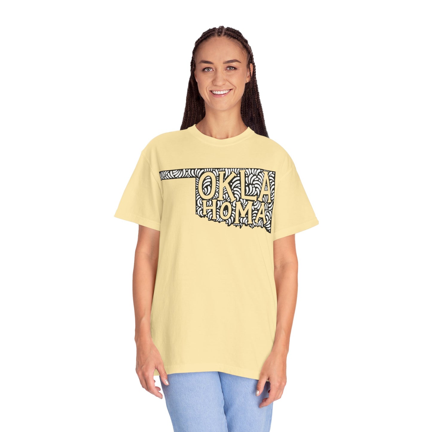 Oklahoma "Woodcut Series" T-Shirt - 14 Colors in 7 Sizes Available!