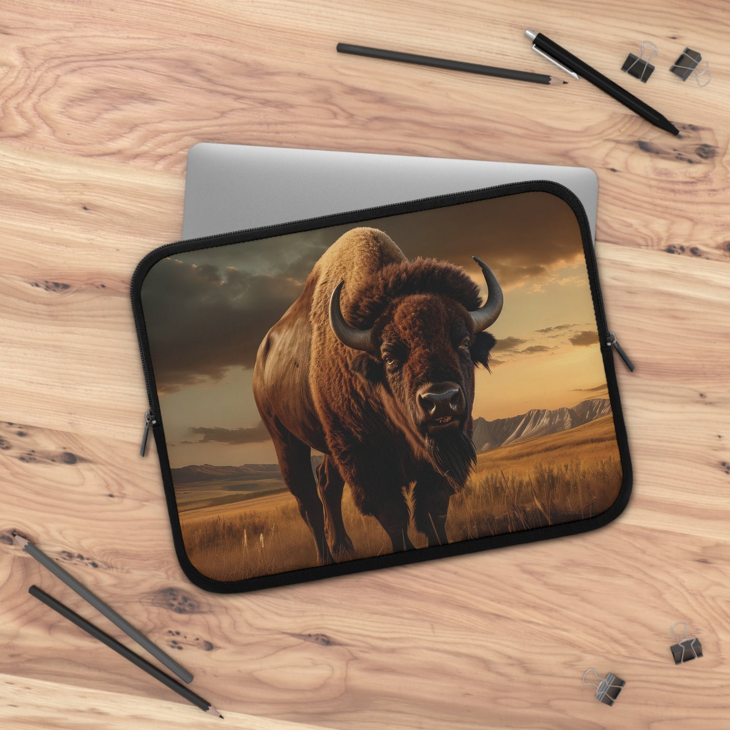 Buffalo / Bison Laptop Sleeve - Available in 5 Sizes!