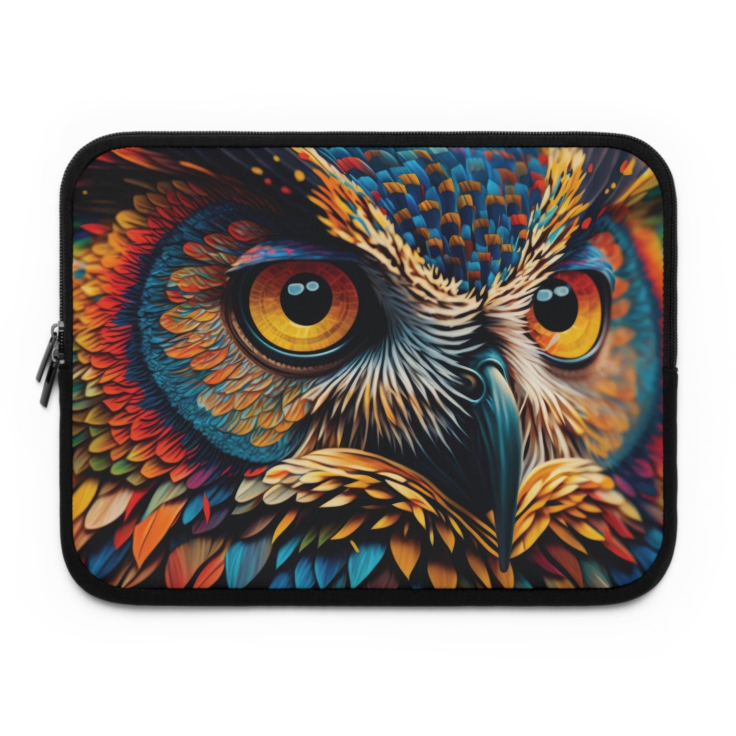 Colorful Owl Laptop Sleeve - Available in 5 Sizes!