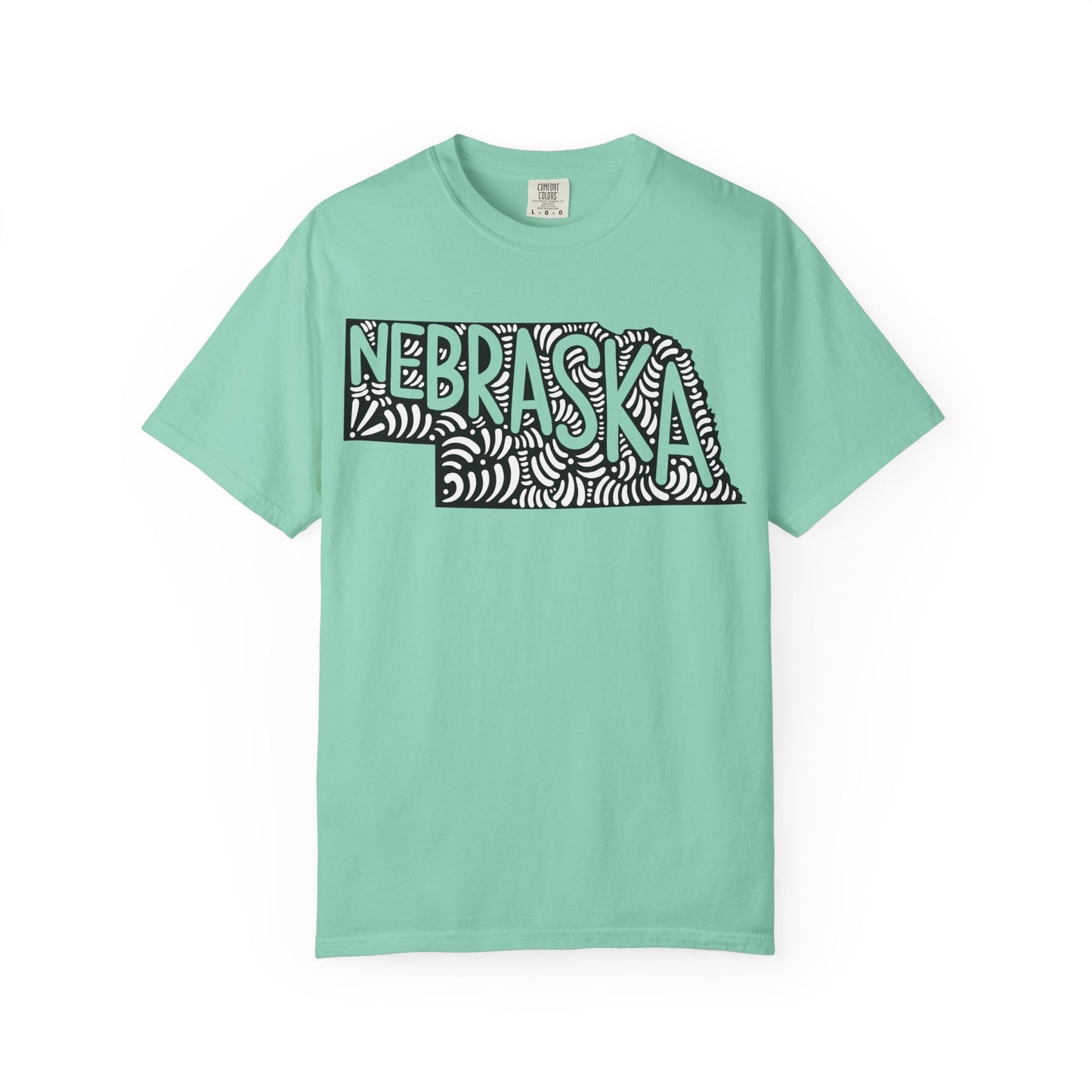 Nebraska "Woodcut Series" T-Shirt - 14 Colors in 7 Sizes Available!