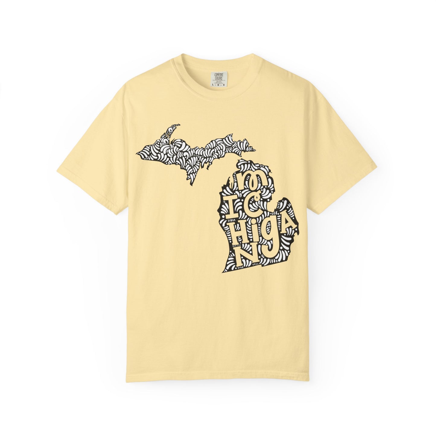 Michigan "Woodcut Series" T-Shirt - 14 Colors in 7 Sizes Available!