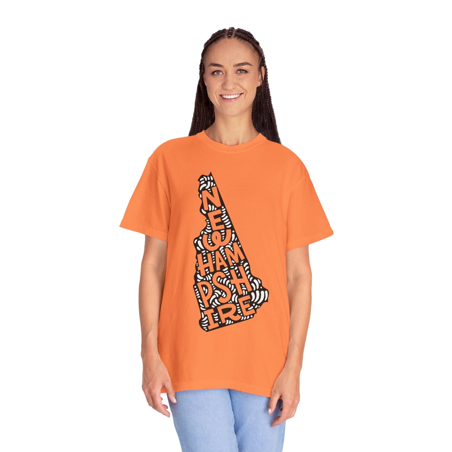 New Hampshire "Woodcut Series" T-Shirt - 14 Colors in 7 Sizes Available!