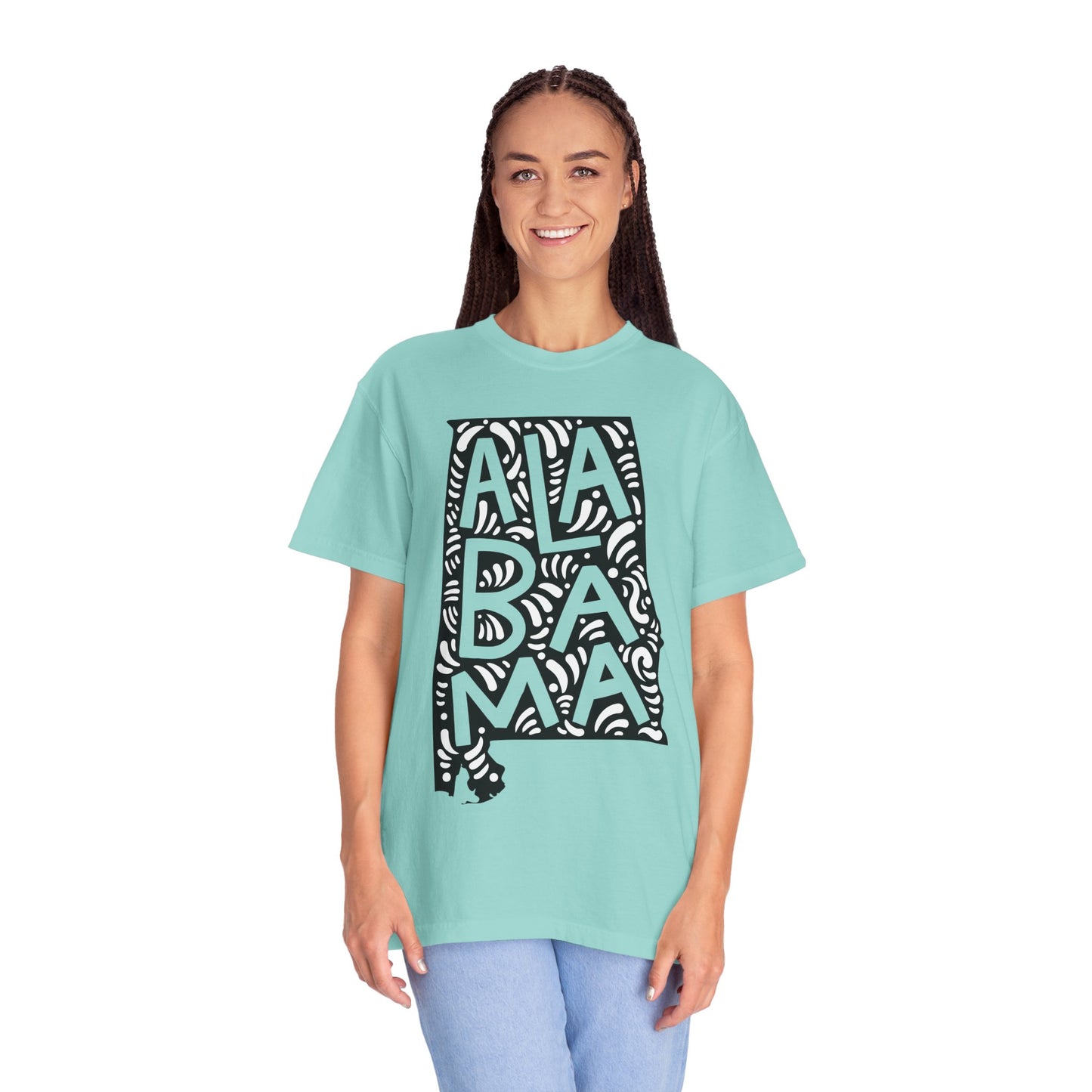 Alabama "Woodcut Series" T-Shirt - 14 Colors in 7 Sizes Available!