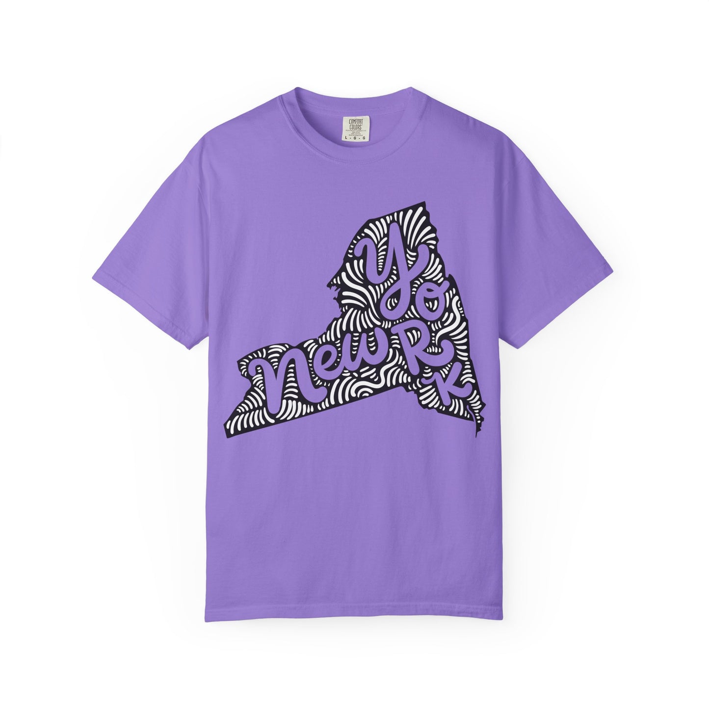 New York "Woodcut Series" T-Shirt - 14 Colors in 7 Sizes Available!