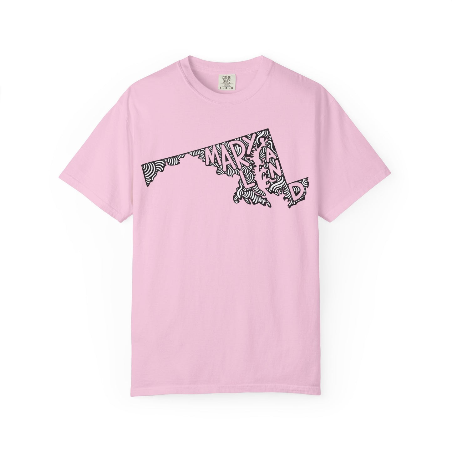Maryland "Woodcut Series" T-Shirt - 14 Colors in 7 Sizes Available!