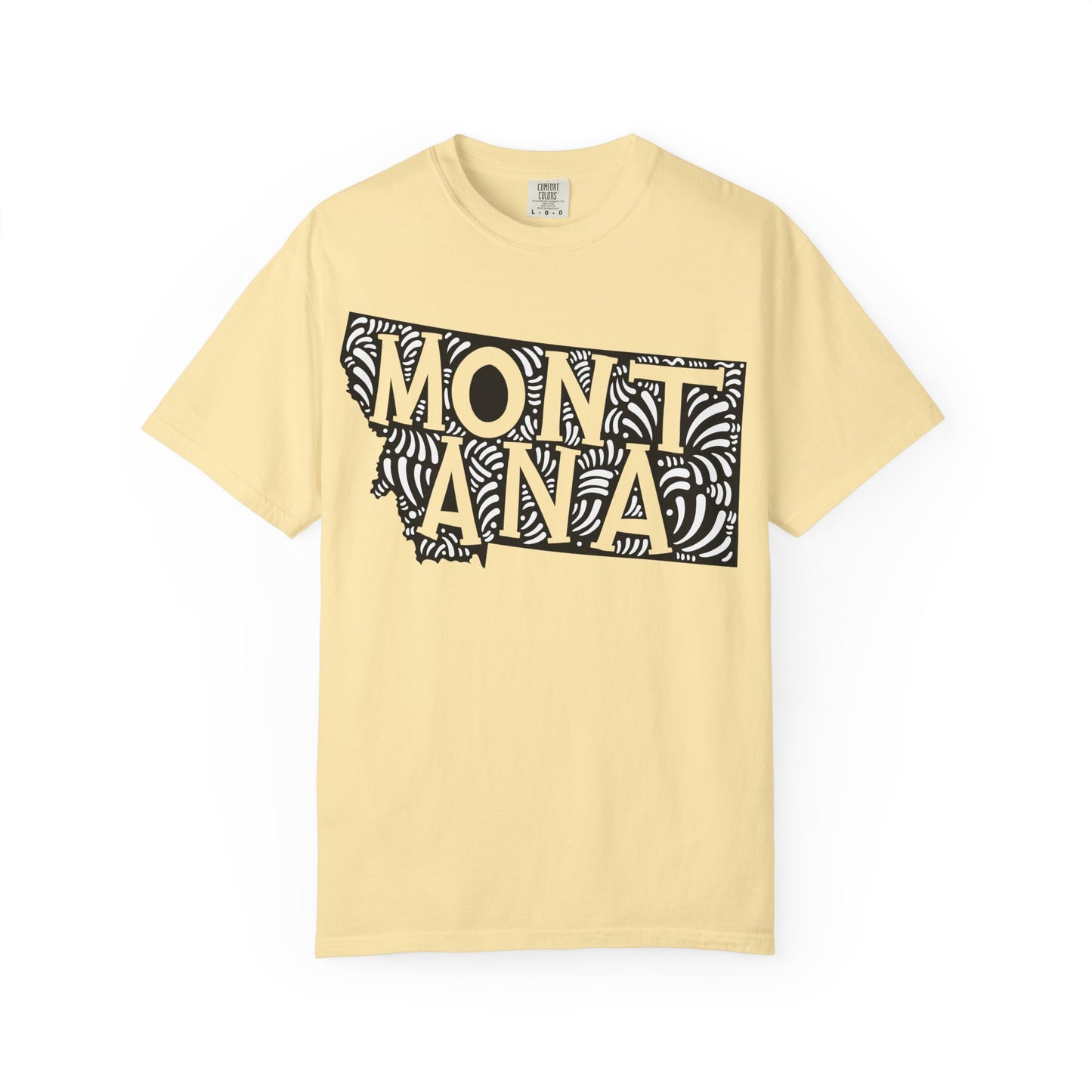 Montana "Woodcut Series" T-Shirt - 14 Colors in 7 Sizes Available!