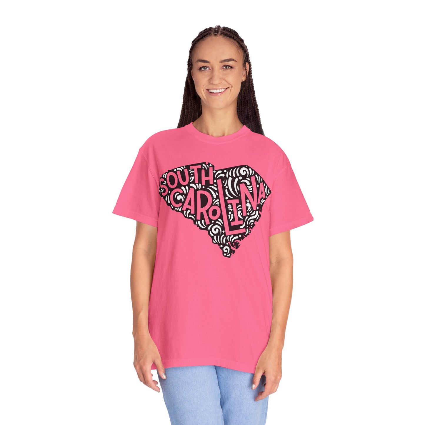 South Carolina "Woodcut Series" T-Shirt - 14 Colors in 7 Sizes Available!