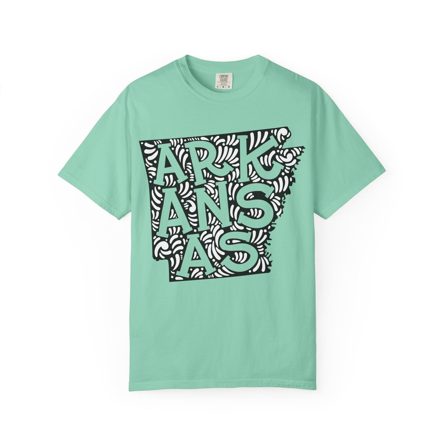 Arkansas "Woodcut Series" T-Shirt - 14 Colors in 7 Sizes Available!