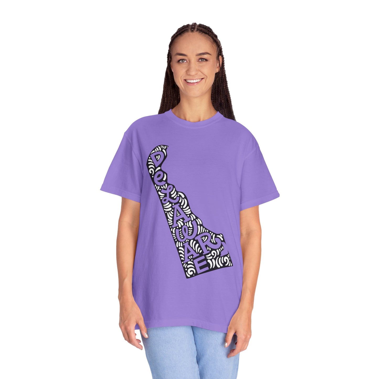 Delaware "Woodcut Series" T-Shirt - 14 Colors in 7 Sizes Available!