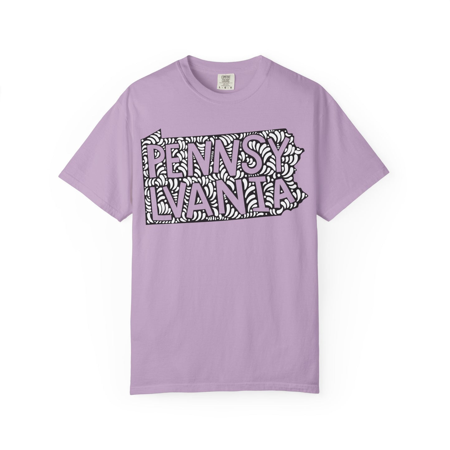 Pennsylvania "Woodcut Series" T-Shirt - 14 Colors in 7 Sizes Available!