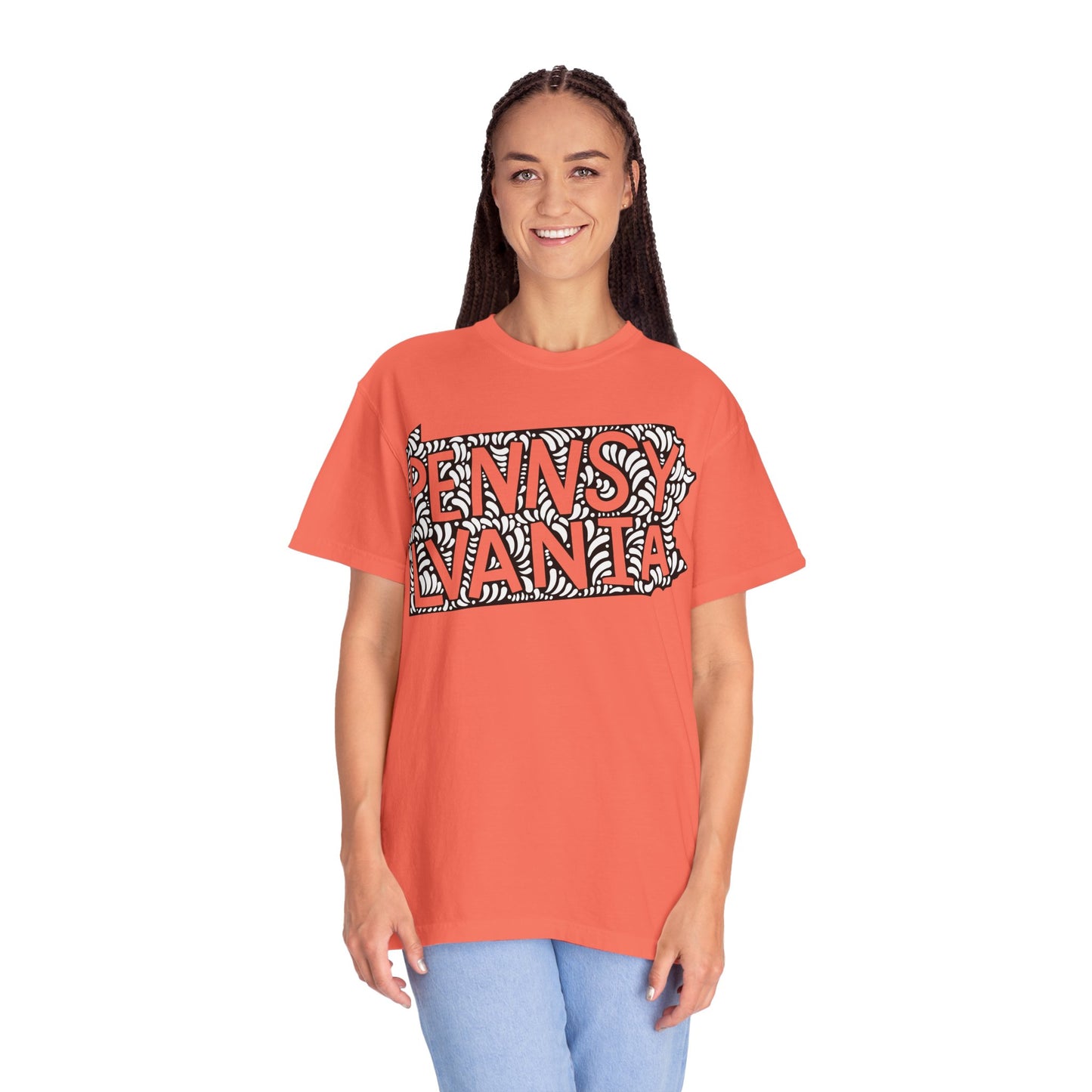 Pennsylvania "Woodcut Series" T-Shirt - 14 Colors in 7 Sizes Available!