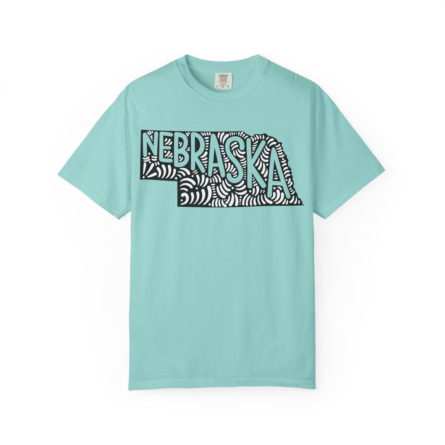 Nebraska "Woodcut Series" T-Shirt - 14 Colors in 7 Sizes Available!