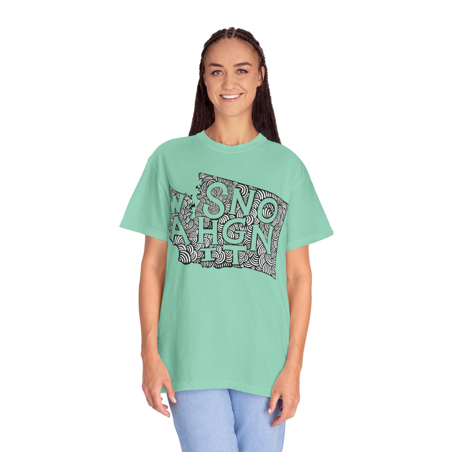 Washington "Woodcut Series" T-Shirt - 14 Colors in 7 Sizes Available!