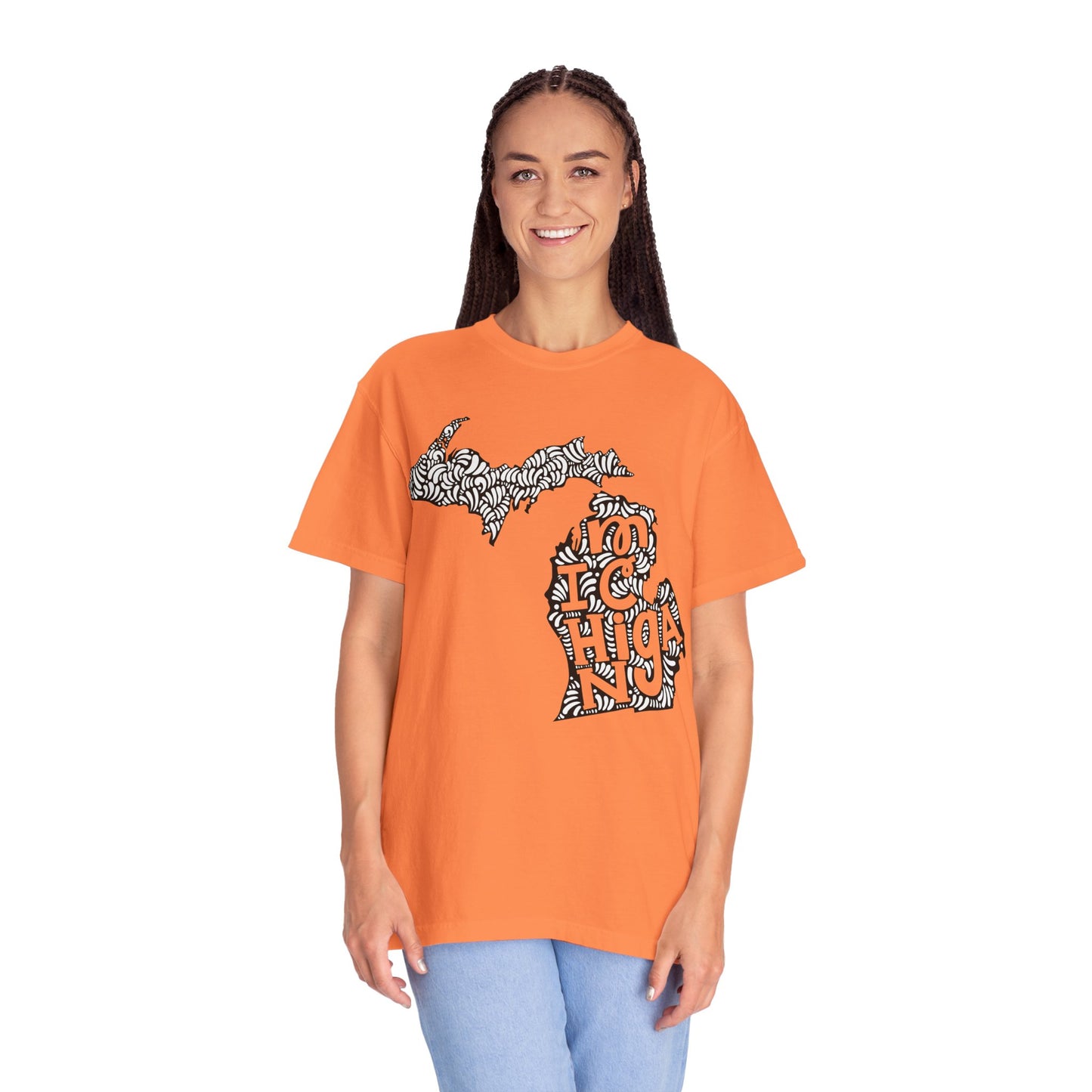 Michigan "Woodcut Series" T-Shirt - 14 Colors in 7 Sizes Available!