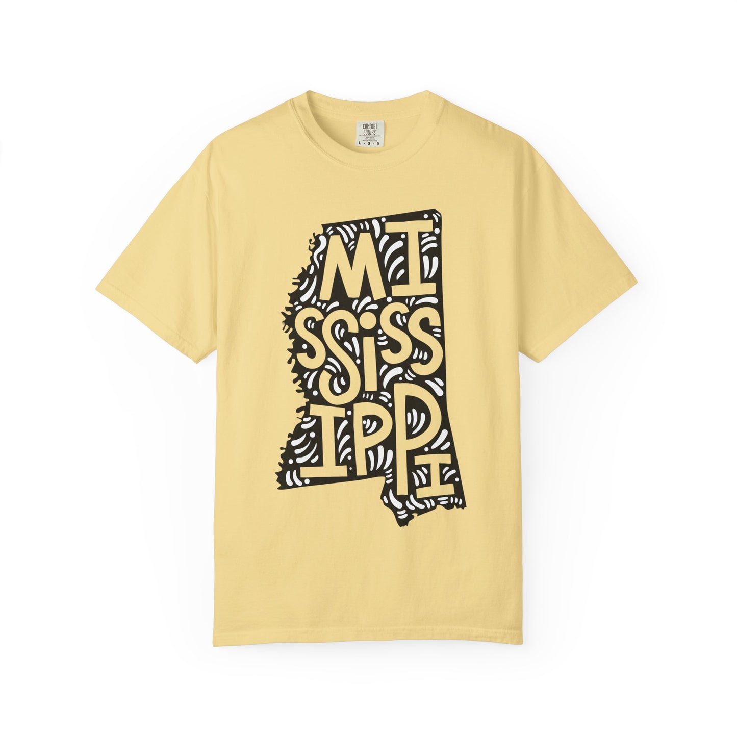 Mississippi "Woodcut Series" T-Shirt - 14 Colors in 7 Sizes Available!