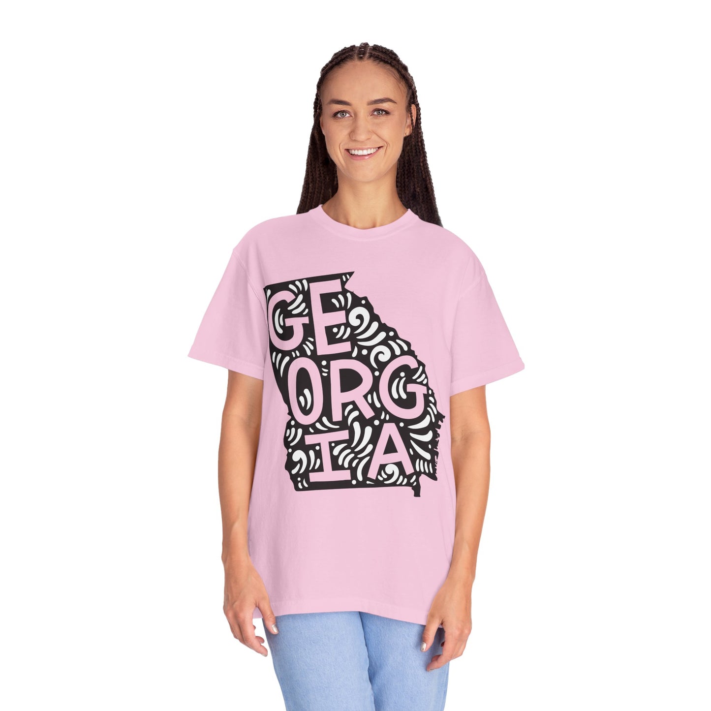 Georgia "Woodcut Series" T-Shirt - 14 Colors in 7 Sizes Available!