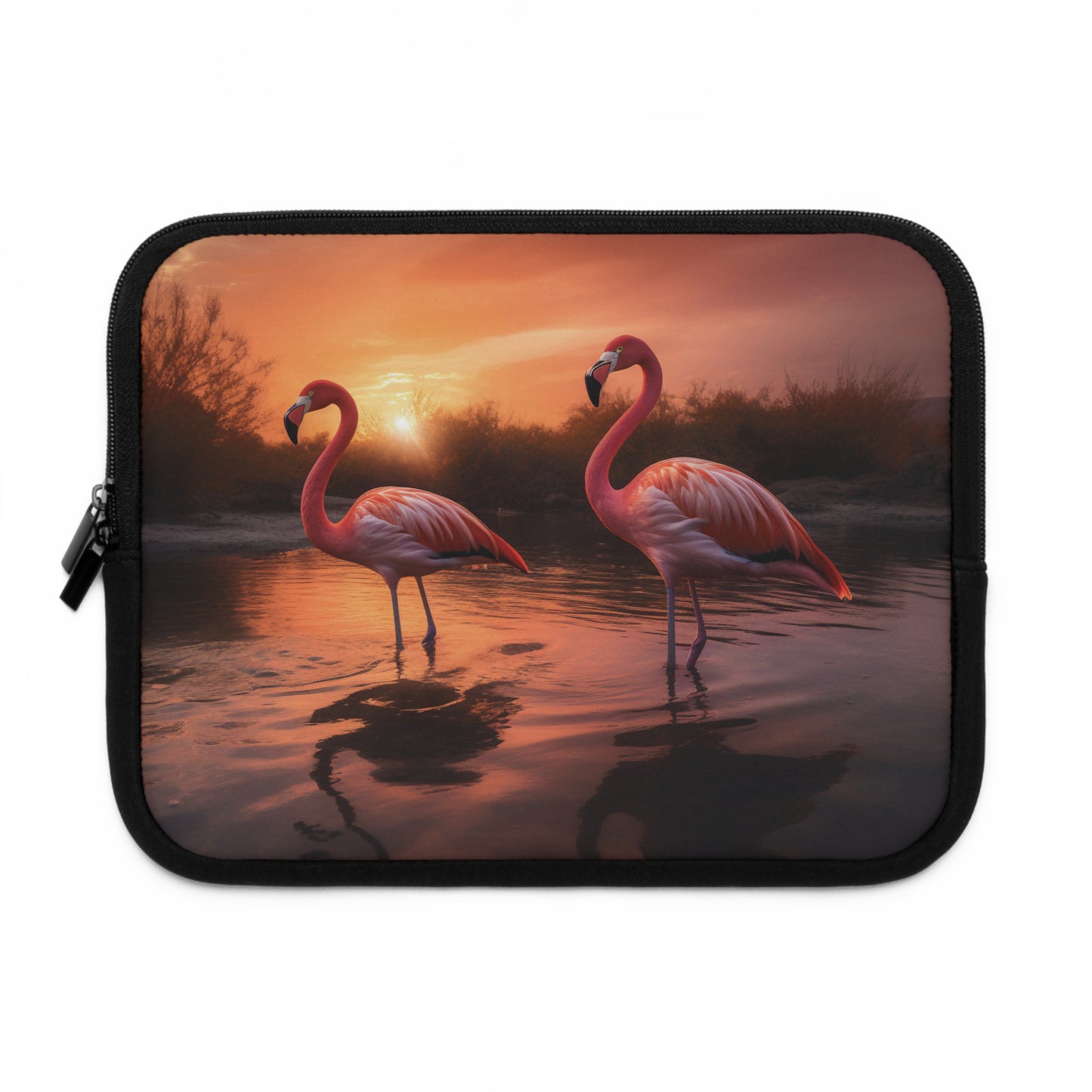 Two Flamingos Laptop Sleeve - Available in 5 Sizes!
