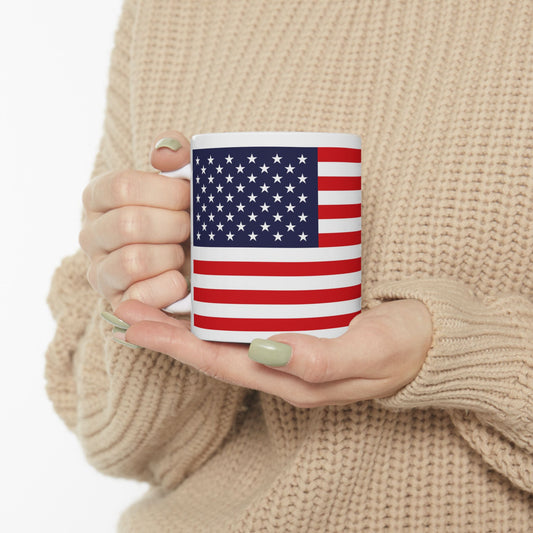 United States Flag Ceramic Mug - Available in 11oz & 15oz