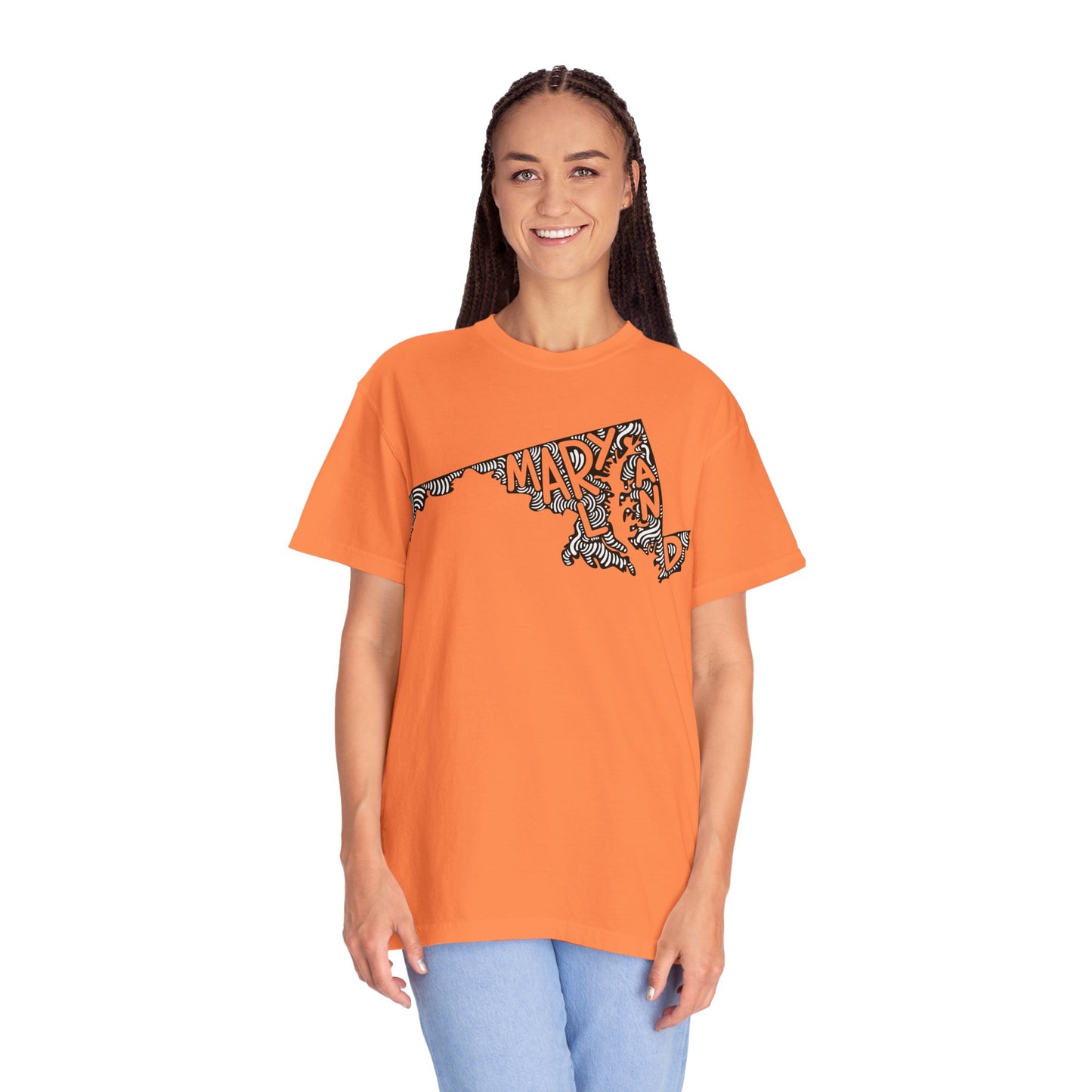 Maryland "Woodcut Series" T-Shirt - 14 Colors in 7 Sizes Available!