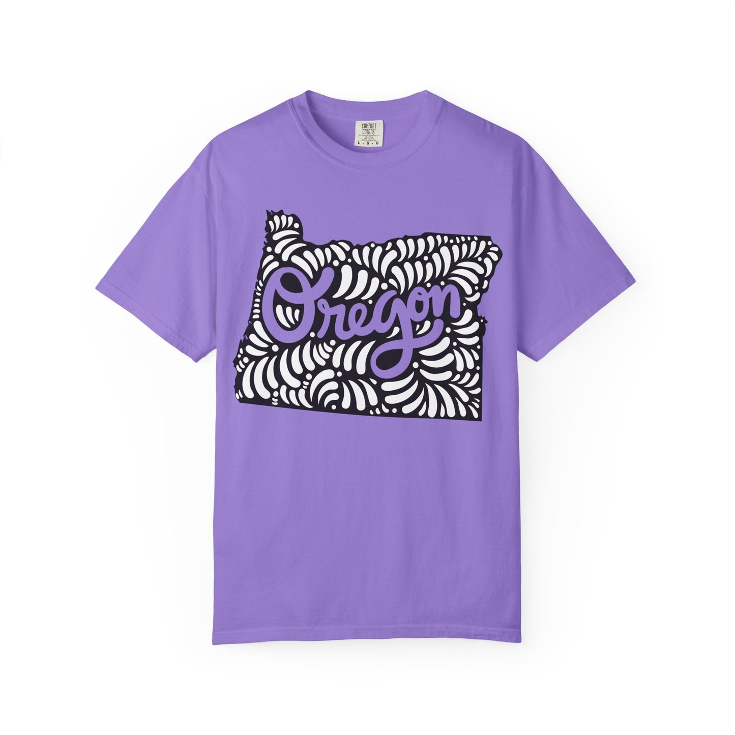 Oregon "Woodcut Series" T-Shirt - 14 Colors in 7 Sizes Available!