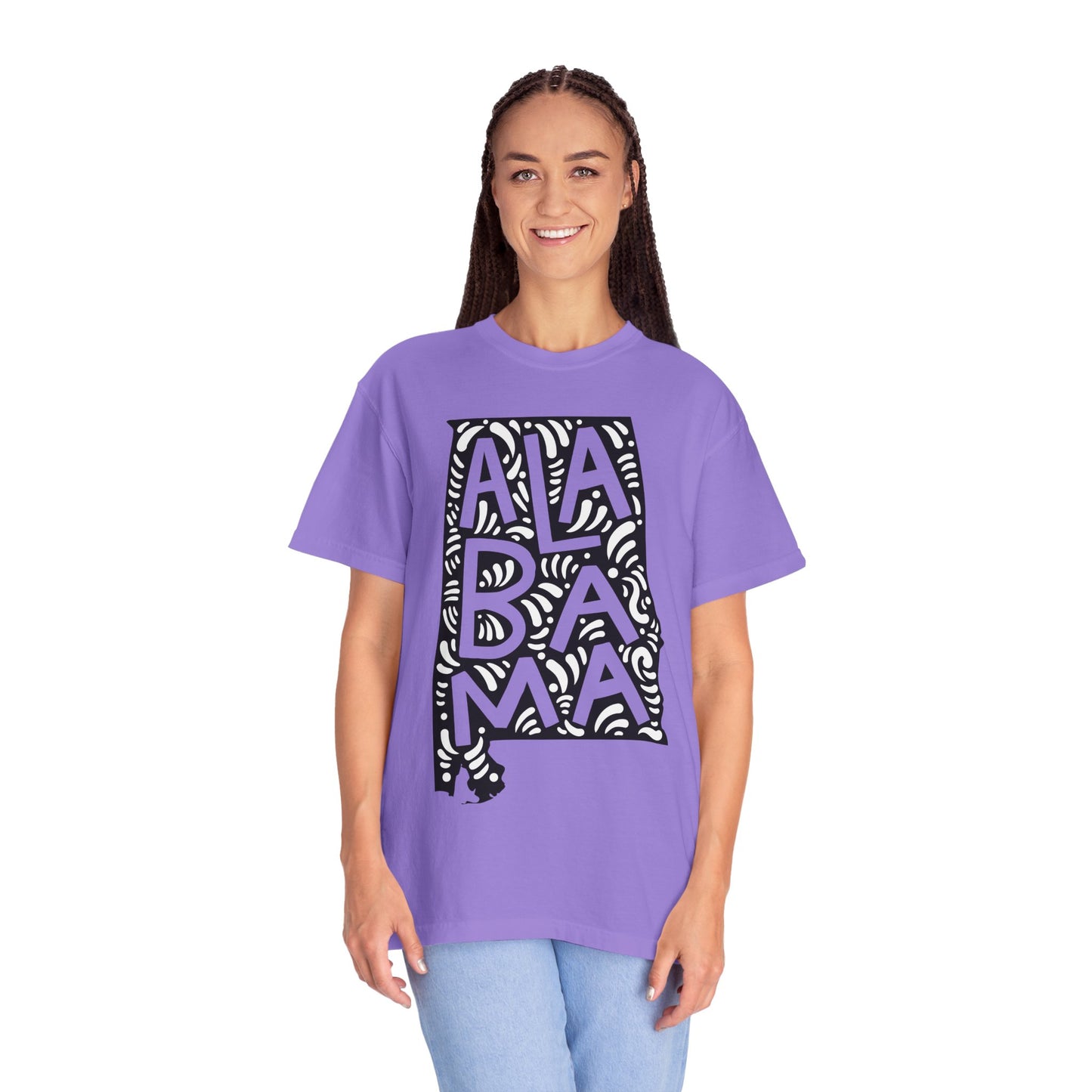Alabama "Woodcut Series" T-Shirt - 14 Colors in 7 Sizes Available!