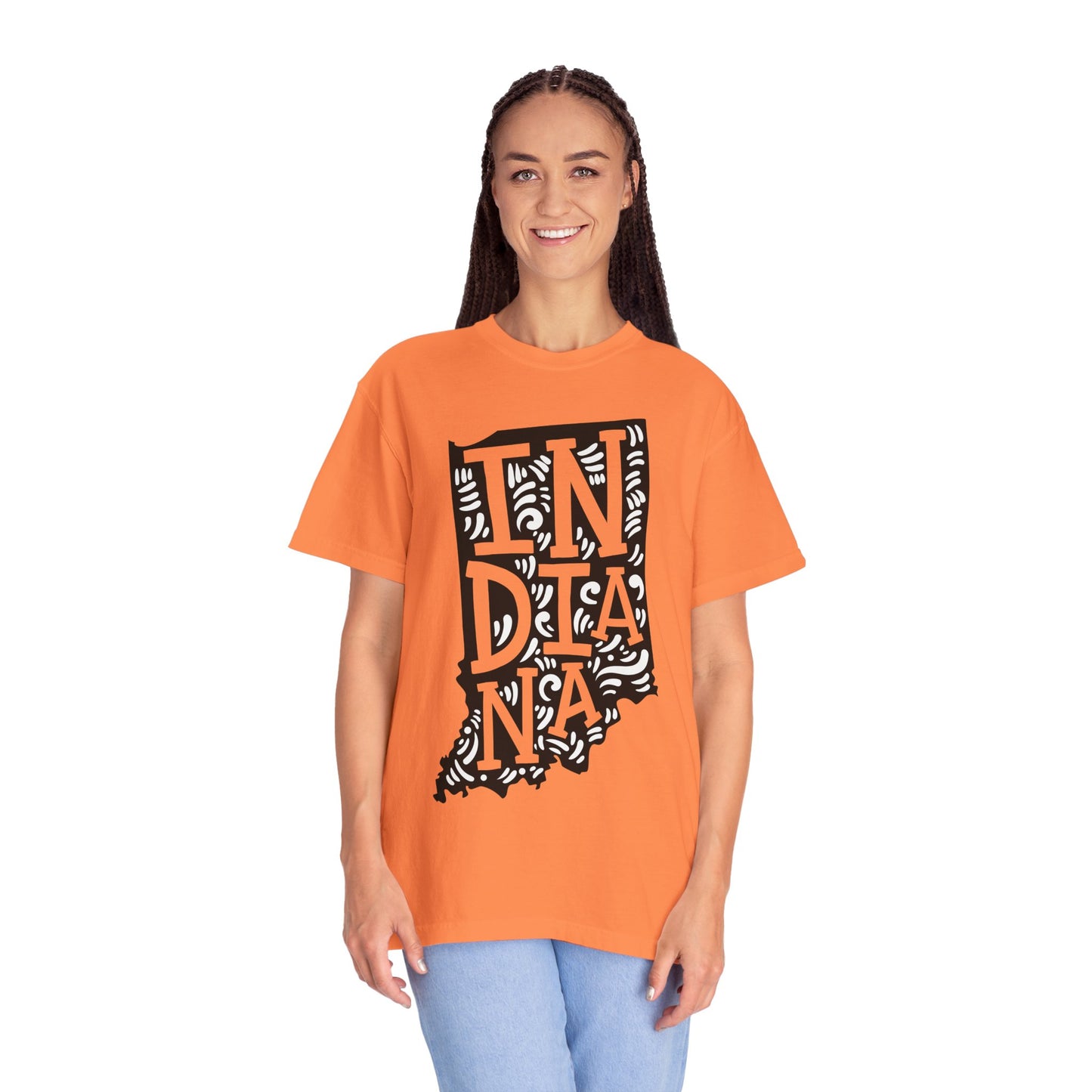 Indiana "Woodcut Series" T-Shirt - 14 Colors in 7 Sizes Available!