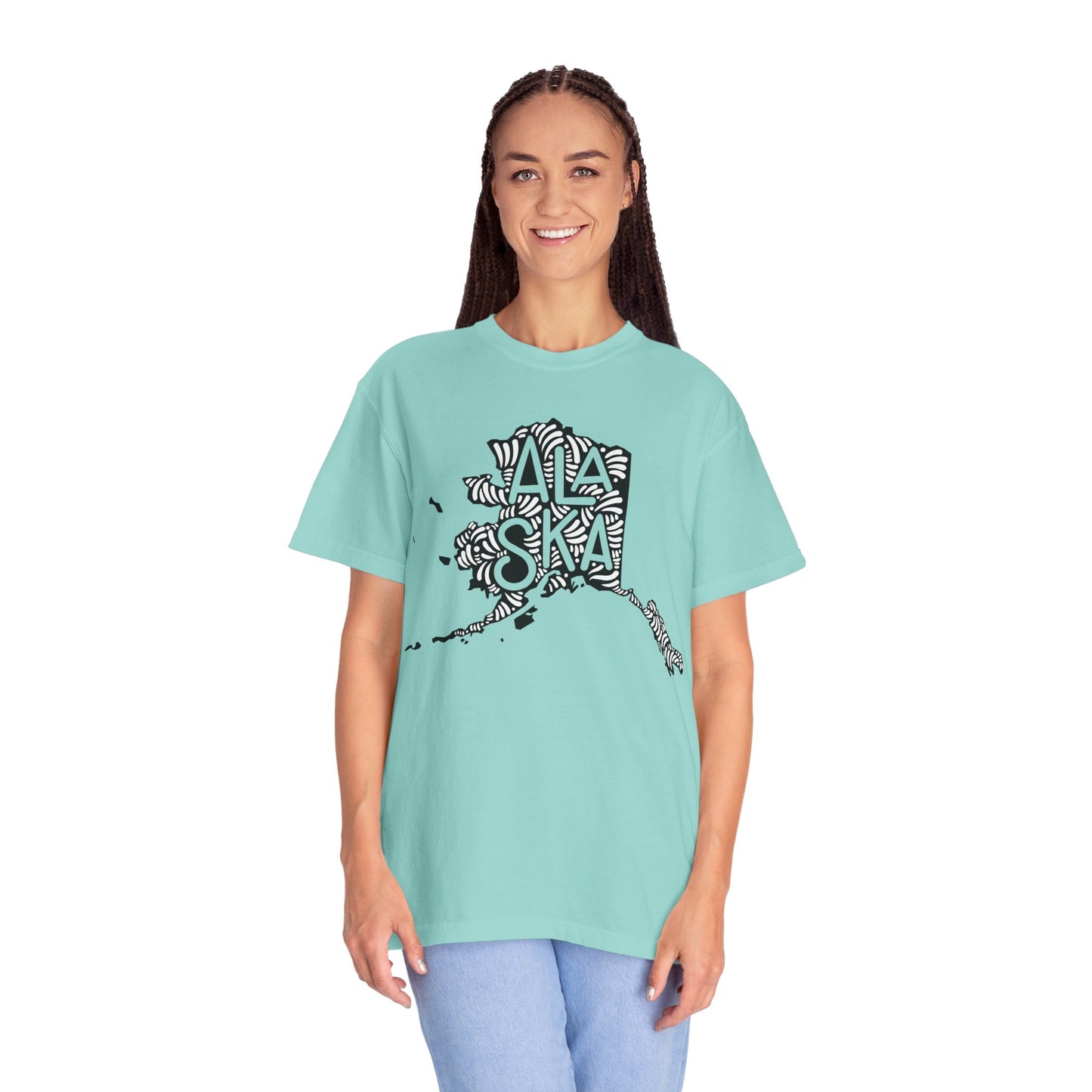 Alaska "Woodcut Series" T-Shirt - 14 Colors in 7 Sizes Available!