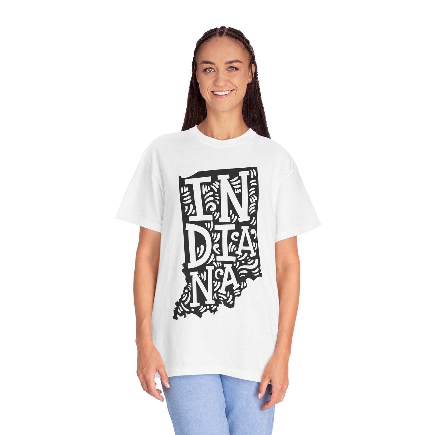 Indiana "Woodcut Series" T-Shirt - 14 Colors in 7 Sizes Available!