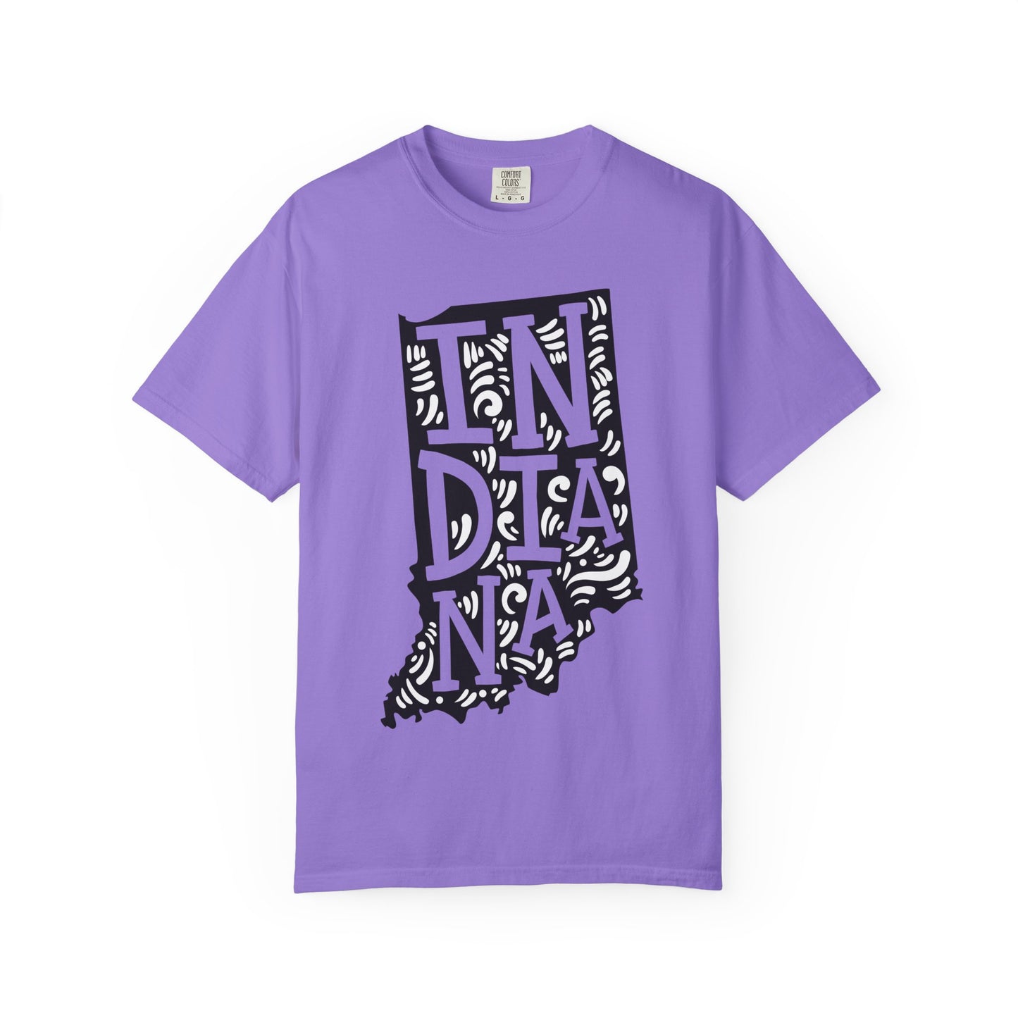 Indiana "Woodcut Series" T-Shirt - 14 Colors in 7 Sizes Available!