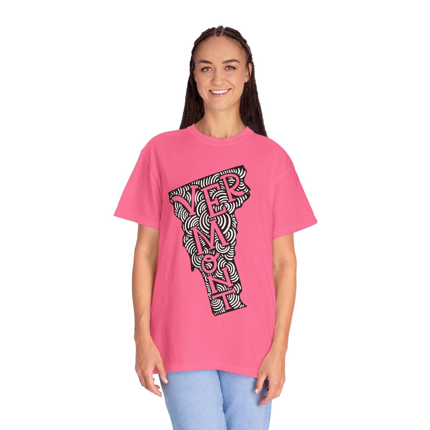 Vermont "Woodcut Series" T-Shirt - 14 Colors in 7 Sizes Available!