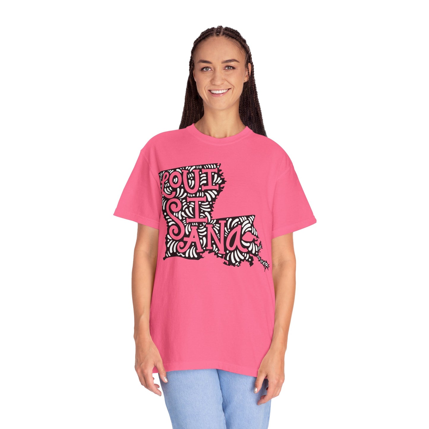 Louisiana "Woodcut Series" T-Shirt - 14 Colors in 7 Sizes Available!