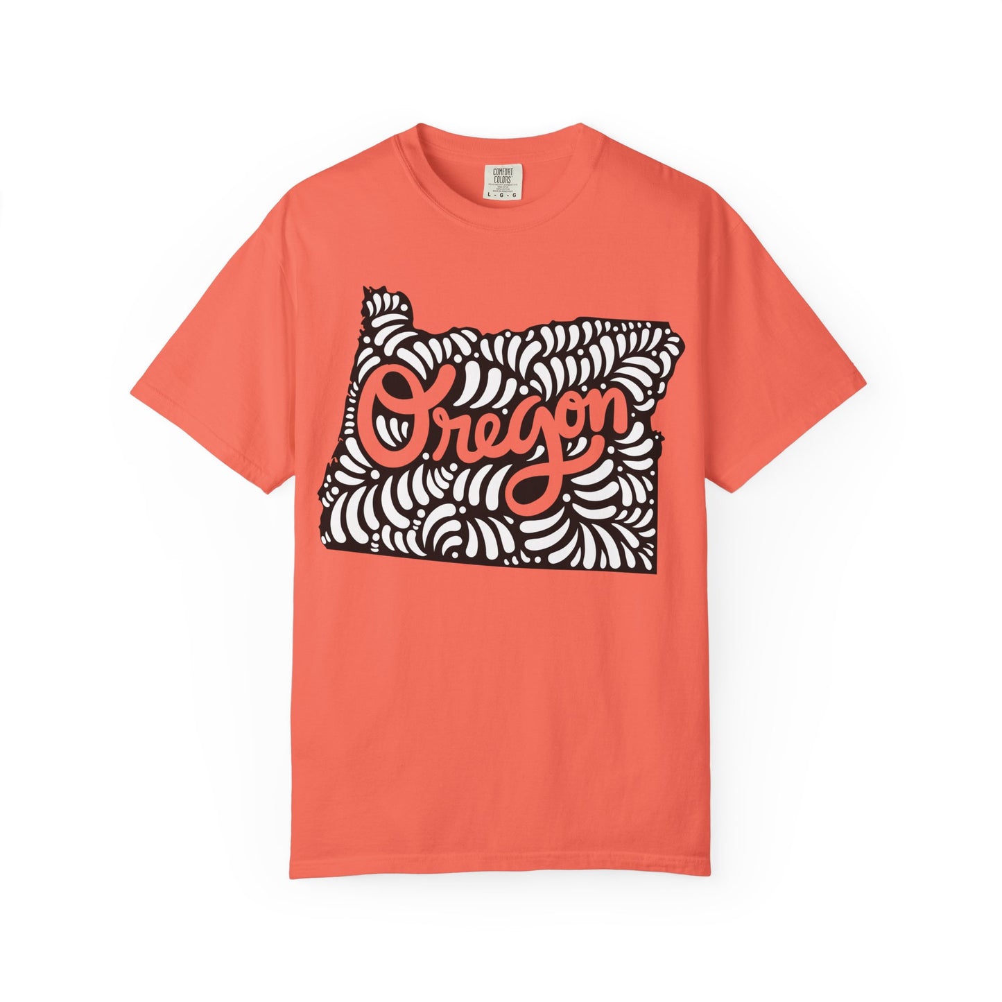 Oregon "Woodcut Series" T-Shirt - 14 Colors in 7 Sizes Available!