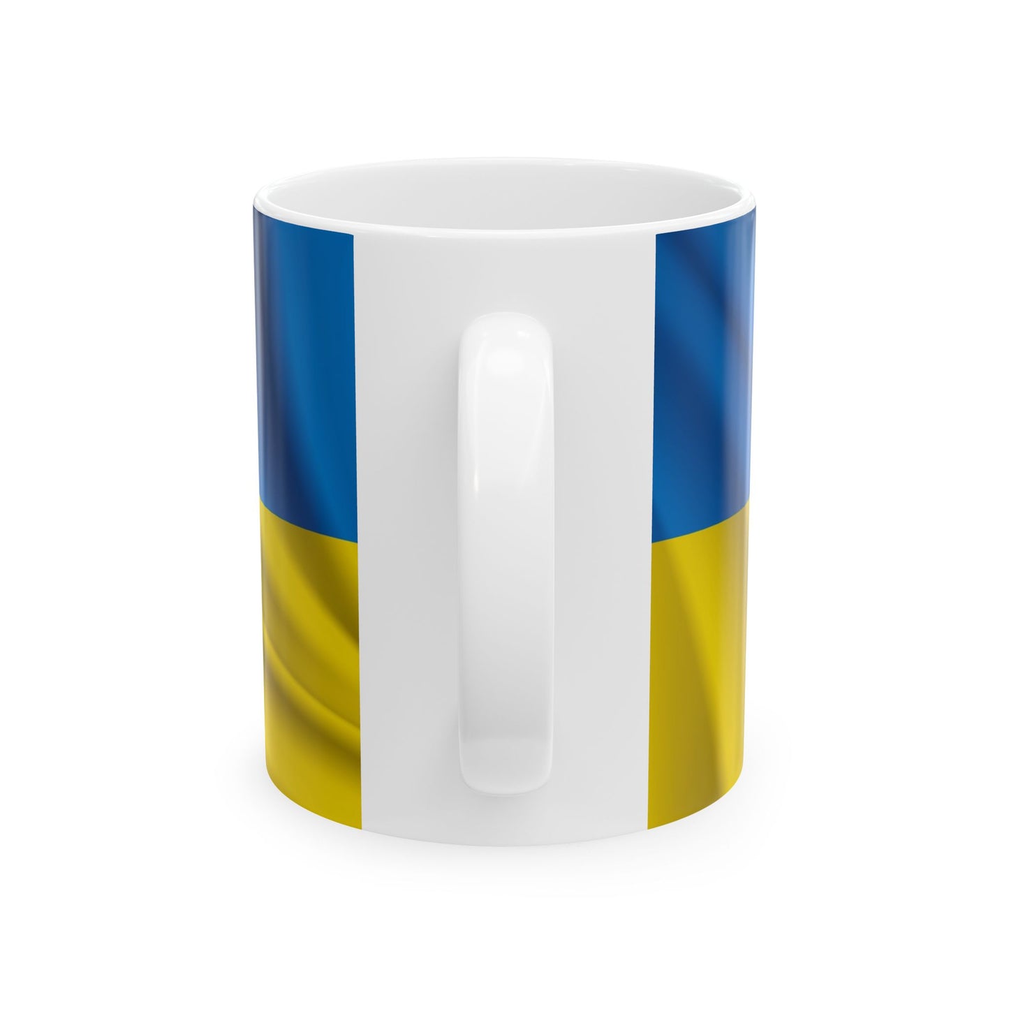 Ukraine Waving Flag Ceramic Mug - Available in 11oz & 15oz