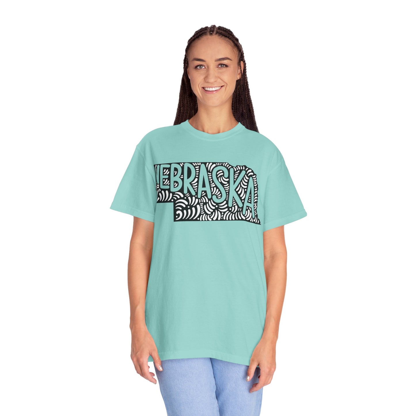 Nebraska "Woodcut Series" T-Shirt - 14 Colors in 7 Sizes Available!